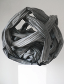 Sigrid Neuwinger's found object sculptures fuse materials like rubber ...
